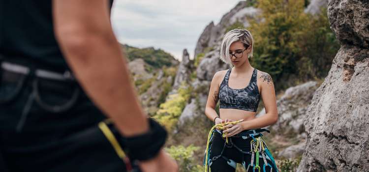 Women's Rock Climbing Gear