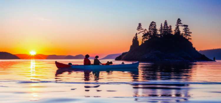 kayak camping san juan islands