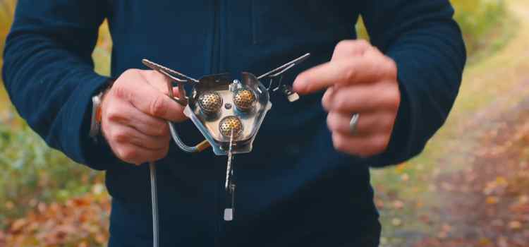 3 burner camp stove