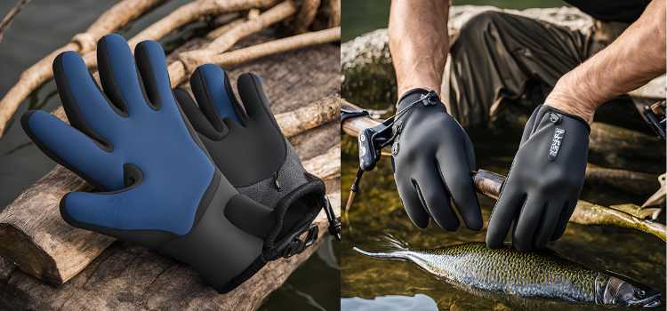 Drasry Neoprene Fishing Gloves