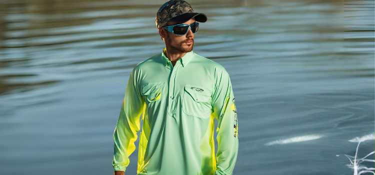 Fishing shirts with UV protection