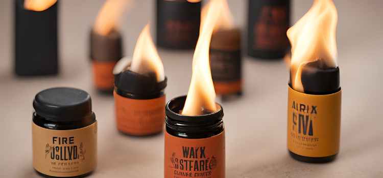 Wax-Based Fire Starters
