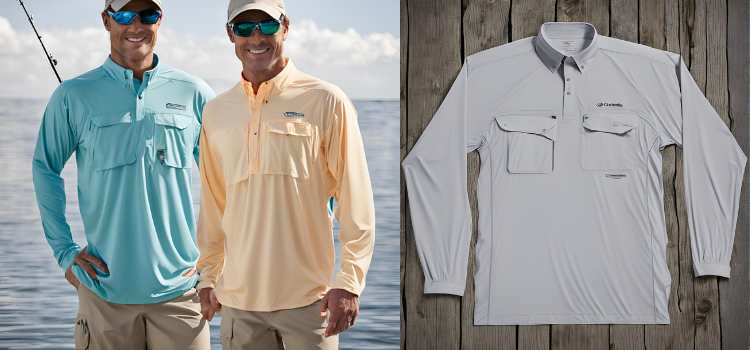 columbia UV Protective Fishing Shirts