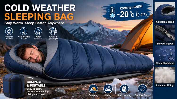 Best Cold Weather Sleeping Bag for Adults