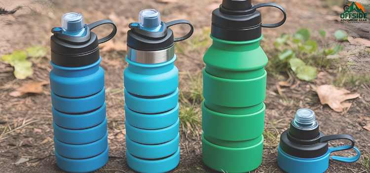 collapsible travel water bottle