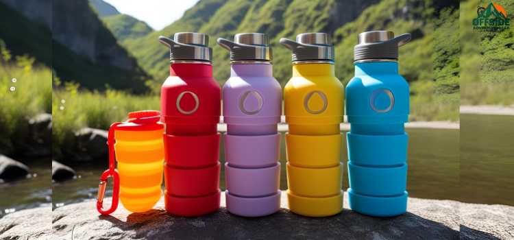 collapsible travel water bottle