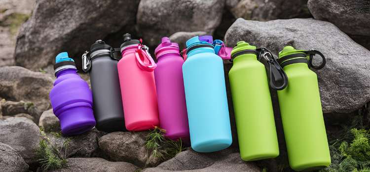 collapsible travel water bottle