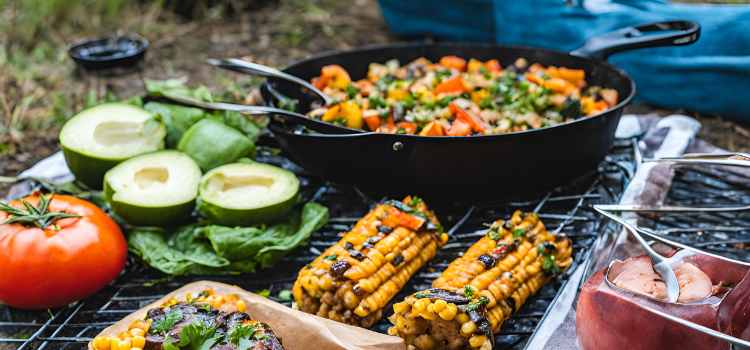 easy vegan camping dinners