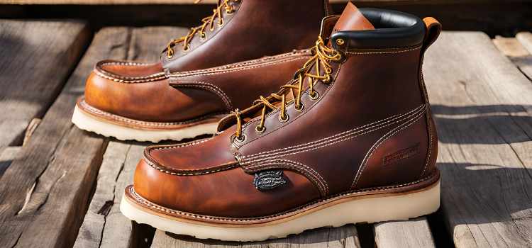 Thorogood Men’s American Heritage 6” Moc Toe Steel-Toe Boot