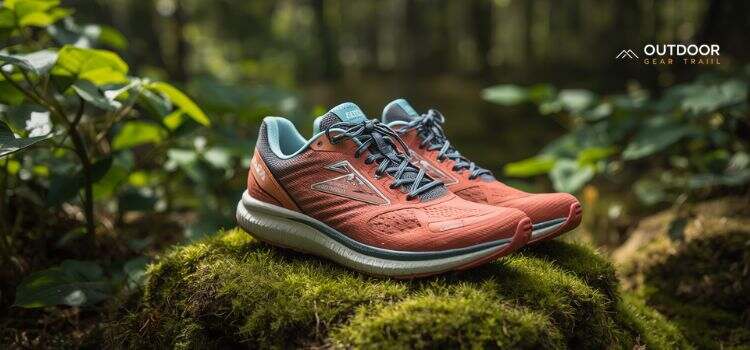Altra Women’s Lone Peak 6 on a dirt path