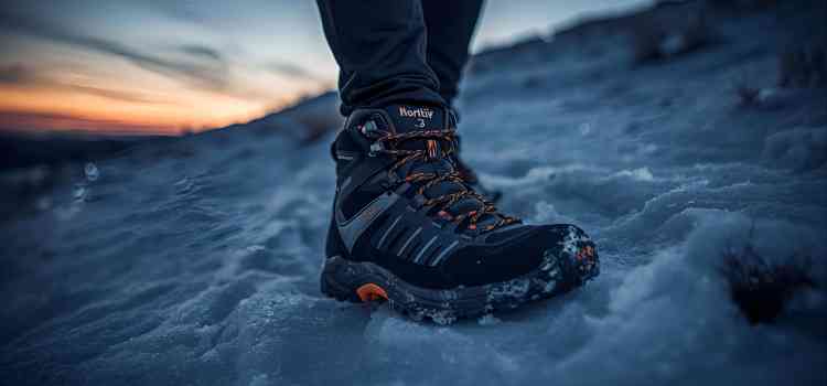 NORTIV 8 Men's Ankle High Waterproof Hiking Boots