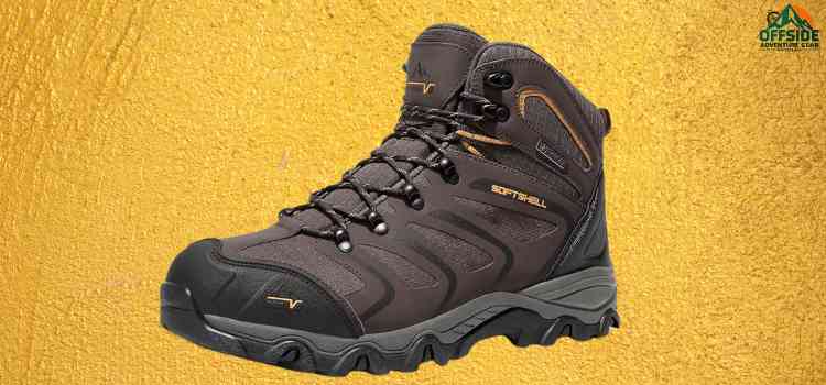NORTIV 8 Men's Ankle High Waterproof Hiking Boots