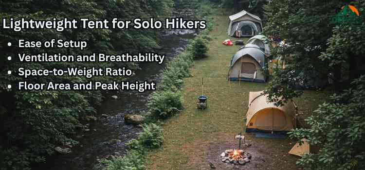 Lightweight Tent for Solo Hikers