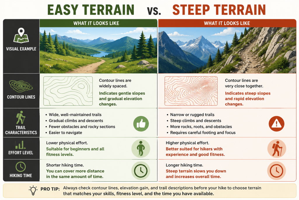 How to Read a Trail Map