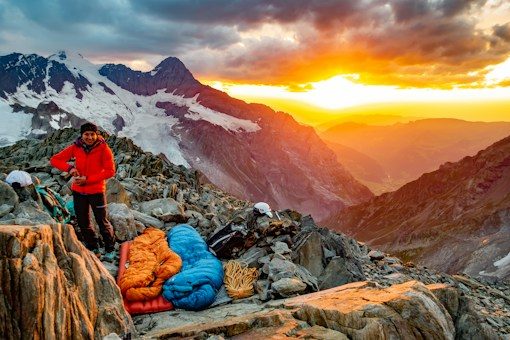 Feathered Friends sleeping bag sizing