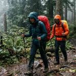 what to wear hiking in the rain