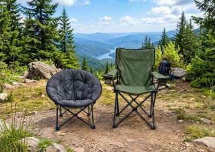 Moon Chair vs Oversized Folding Chair