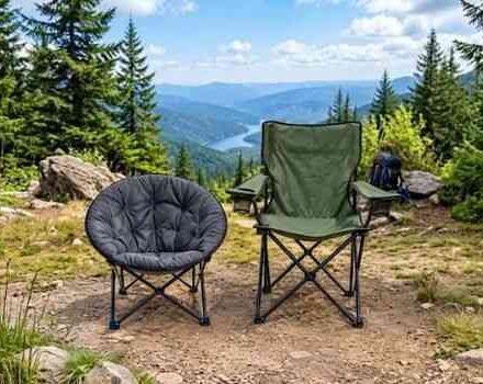 Moon Chair vs Oversized Folding Chair