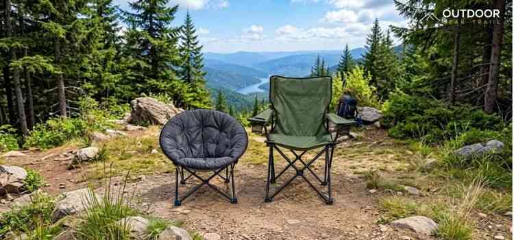 Moon Chair vs. Oversized Folding Chair: Which is Better? Moon Chair vs Oversized Folding Chair