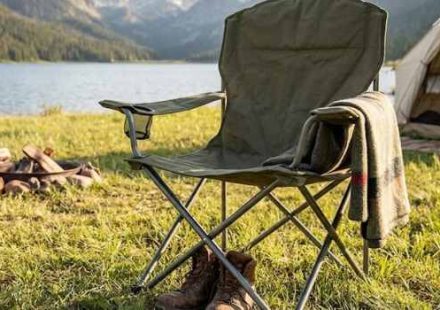 how to fix a saggy seat in an oversized folding chair