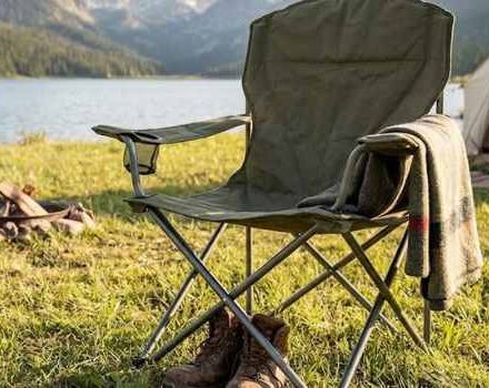 how to fix a saggy seat in an oversized folding chair