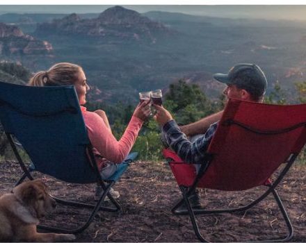 Heavy Duty Camping Chairs with Built-in Lumbar Support