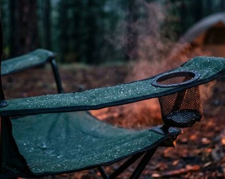 dry a wet camping chair