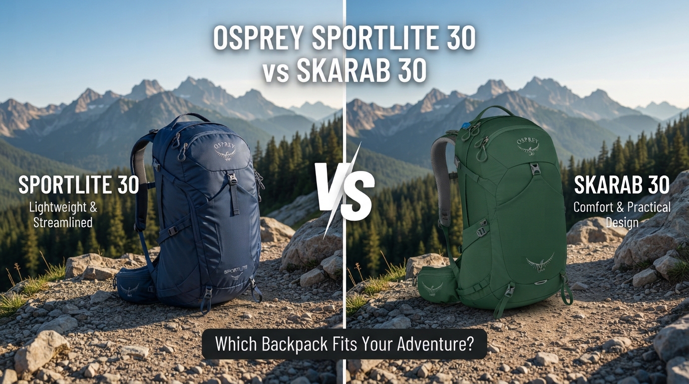 Osprey Sportlite 30 vs Skarab 30