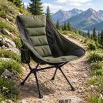 padded mesh chairs for summer camping