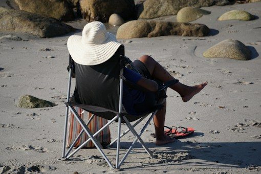 Heavy Duty Camping Chairs with Built-in Lumbar Support